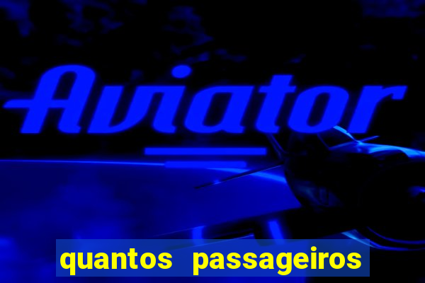 quantos passageiros cabem em um navio de cruzeiro